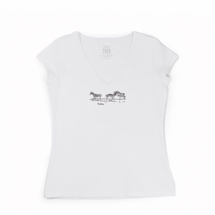 zebra reflection ladies shirt